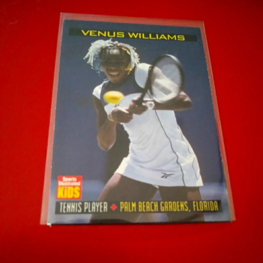 Venus Williams SI Kids card